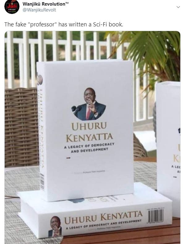 Jall wanjikü revolution wanjikurevolt the fake professor has written a scifi boo