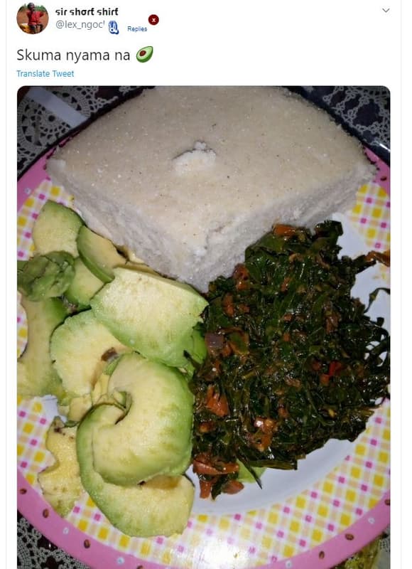 Sir shorf shirf lex_ngoc' skuma nyama na translate tweet