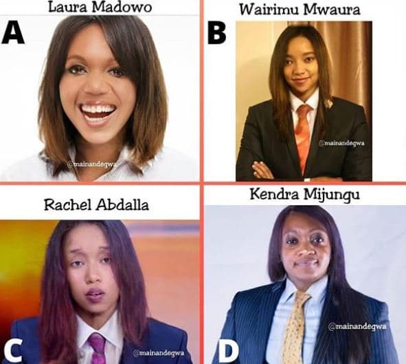 Laura madowo wairimu mwaura b a mnsurkprelet kendra mijungu rachel abdalla maina