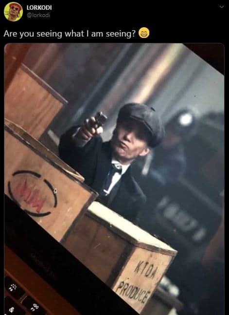 Lorkodi lorkodi are you seeing what am seeing? ktoa eroduce