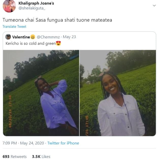 Khaligraph joane's sheilakiguta tumeona chai sasa fungua shati tuone mateatea tr