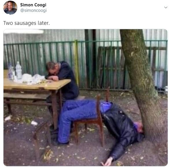Simon coogi simoncoogı two sausages later.
