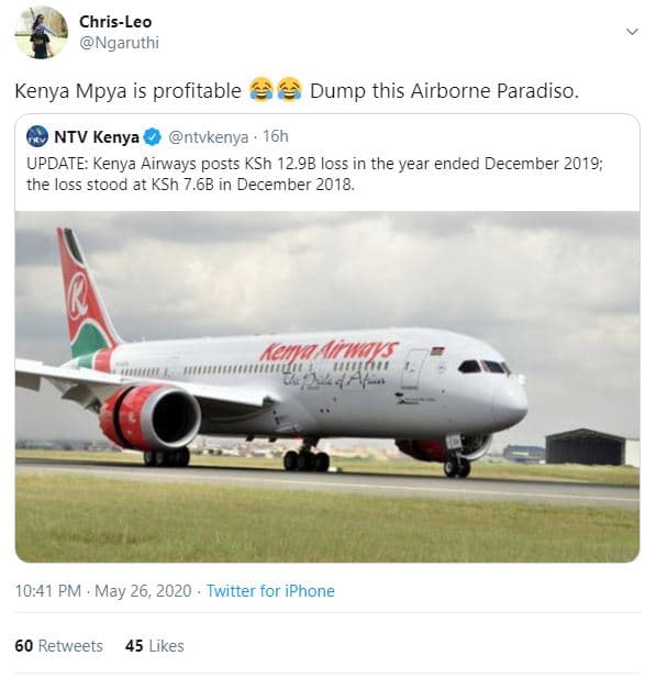 Chrisleo ngaruthi kenya mpya is profitable dump this airborne paradiso ntv kenya