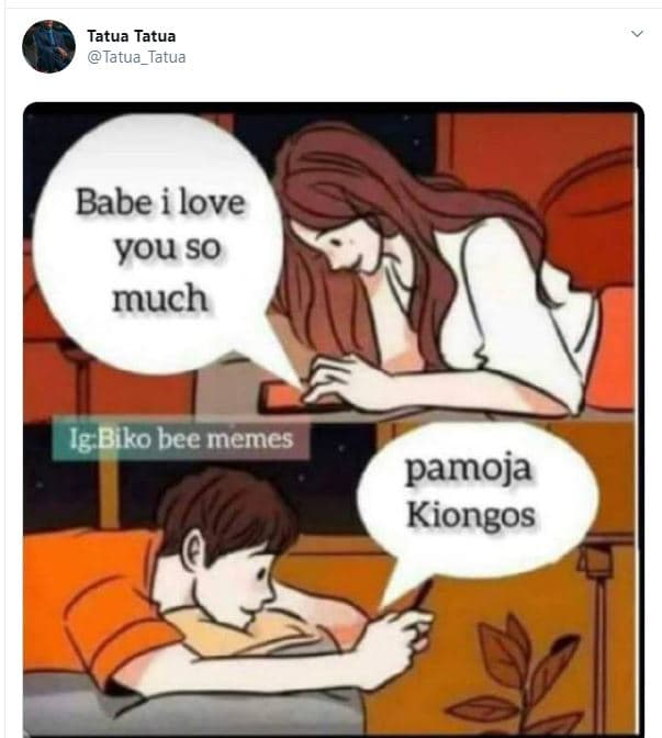 Tatua tatua tatua_tatua babe i love you so much ig biko bee memes pamoja kiongos