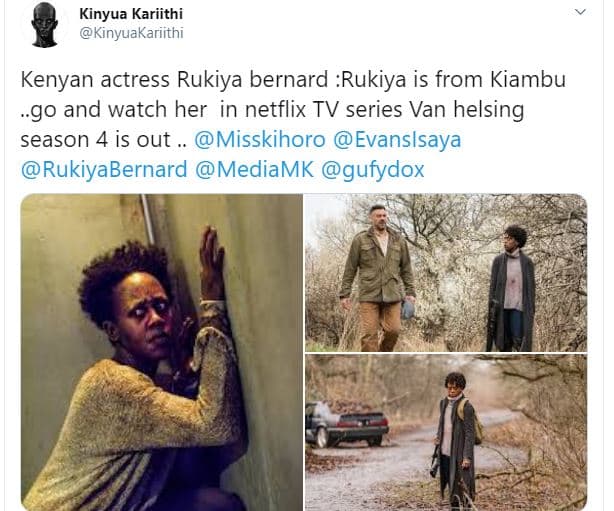 Kinyua kariithi kinyuakariithi kenyan actress rukiya bernard rukiya is from kiam