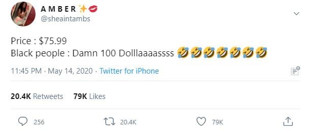A m b er sheaintambs price 575.99 black people damn 100 dolllaaaassss 11,45 pm m