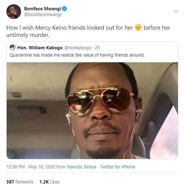 Boniface mwangi bonifacemwangi how wish mercy keino friends looked out for her u