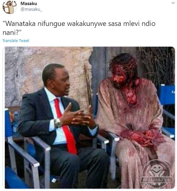 Masaku masaku_ 'wanataka nifungue wakakunywe sasa mlevi ndio nani? translate twe