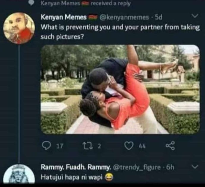 Kenvan memes rcowedareply kenyan memes kenyanmemes sd what is preventingyou and