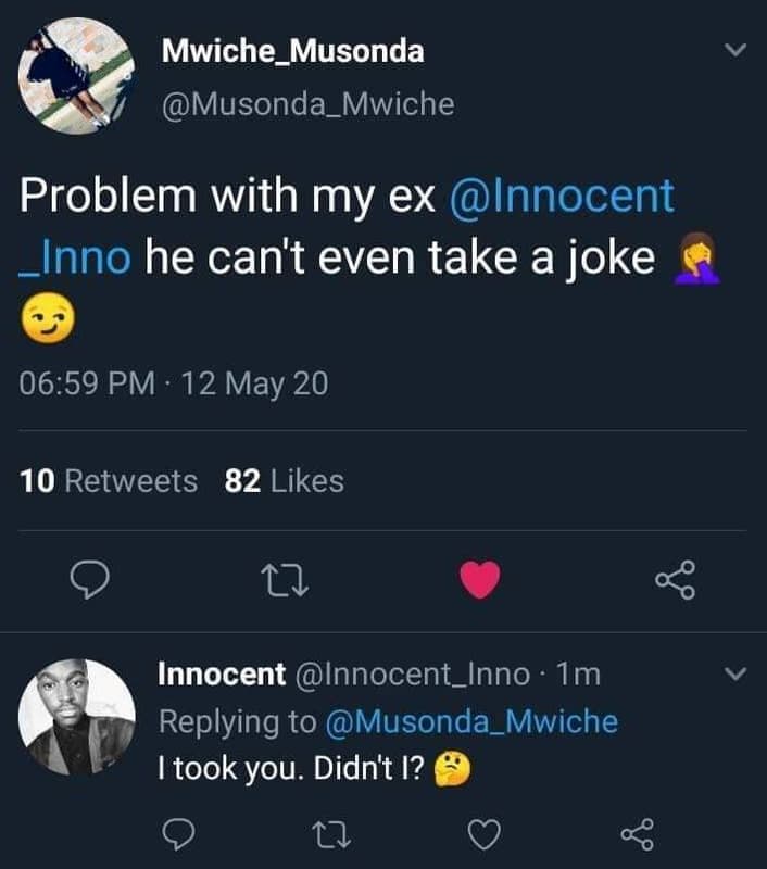 Mwiche_musonda musonda_mwiche problem with my ex innocent inno he can't even tak