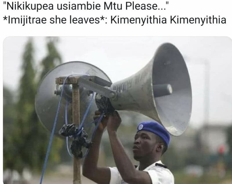 Nikikupea usiambie mtu please imijitrae she leaves kimenyithia kimenyithia