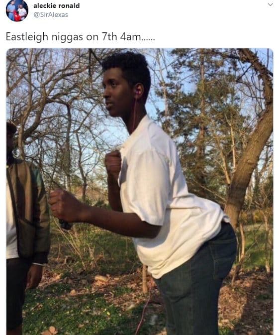 Aleckie ronald siralexas eastleigh niggas on 7th 4am.