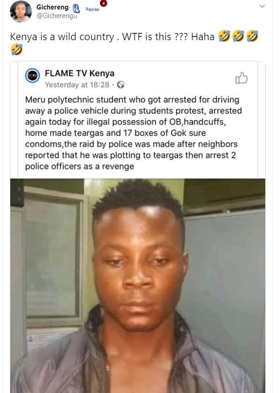 Gichereng rera gicherengu kenya is a wild country wtf is this ??? haha 3 2 flame