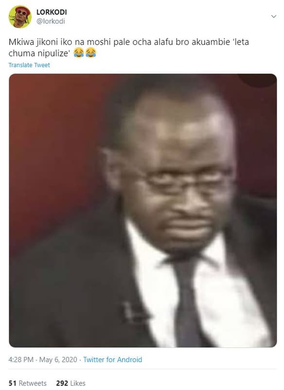 Lorkodi lorkodi mkiwa jikoni iko na moshi pale ocha alafu bro akuambie 'leta chu