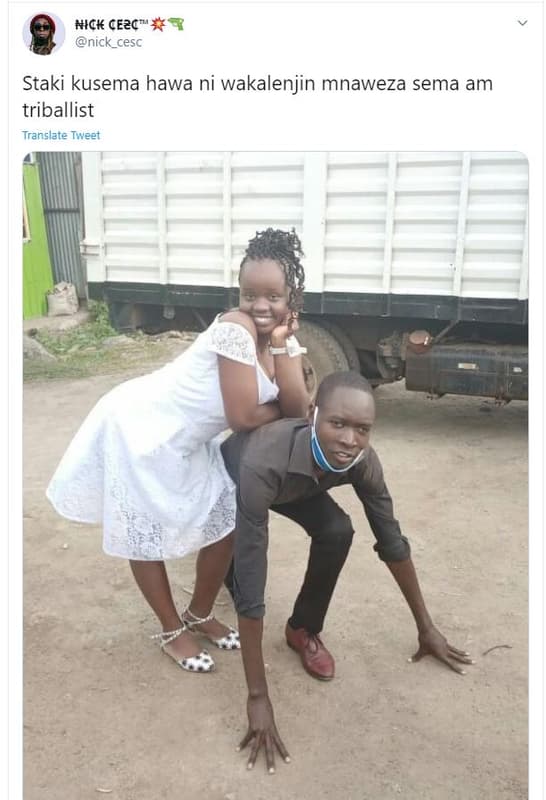 Łck ce2c nick_cesc staki kusema hawa ni wakalenjin mnaweza sema am triballist tr