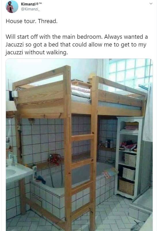 Kimanzi kimanzi_ house tour. thread. will start off with the main bedroom. alway