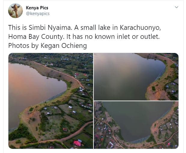 Kenya pics kenyapics this is simbi nyaima. a small lake in karachuonyo homa bay