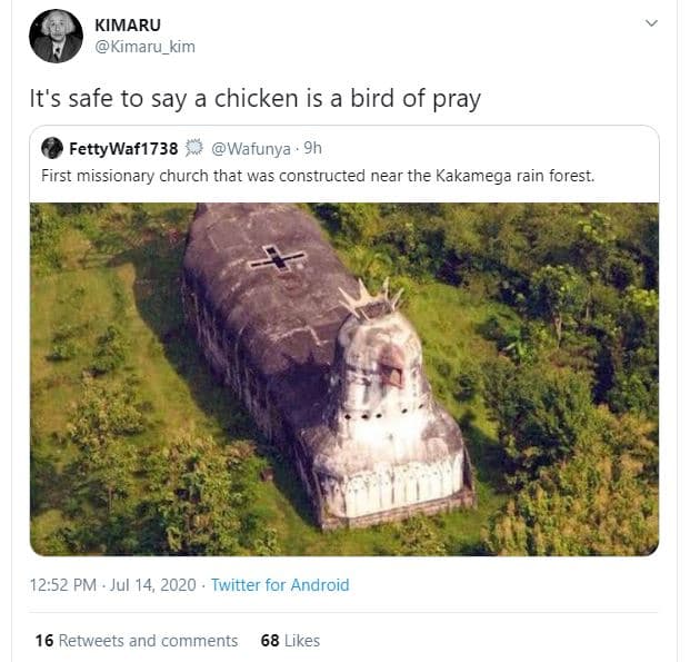 Kimaru kimaru_kim it's safe to say a chicken is a bird of pray fettywaf1738 wafu