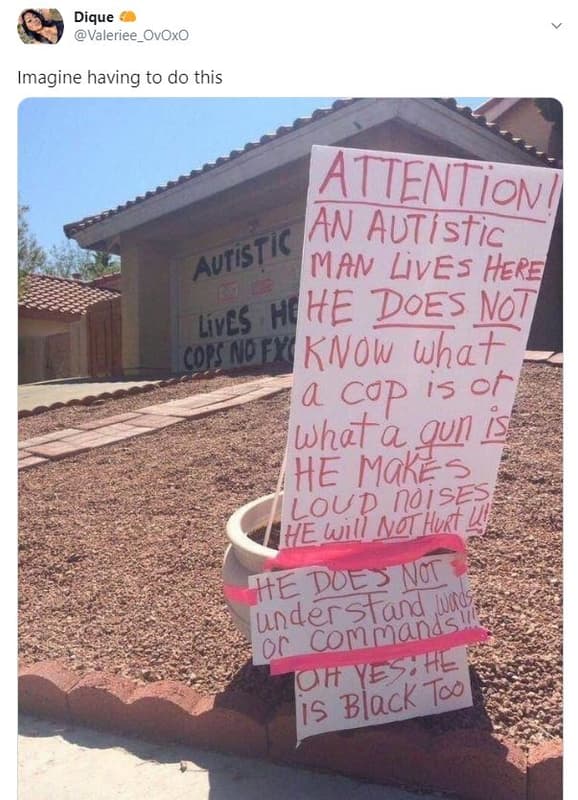 Dique valeriee_ovoxo imagine having to do this attentiovl an autistic auristic ,