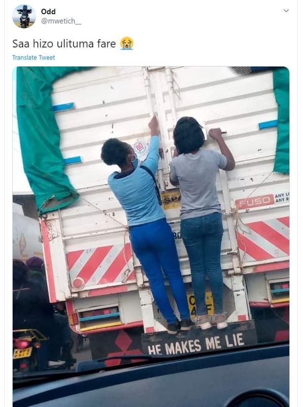 Odd mwetich saa hizo ulituma fare translate tweet makes me lie he 0s9