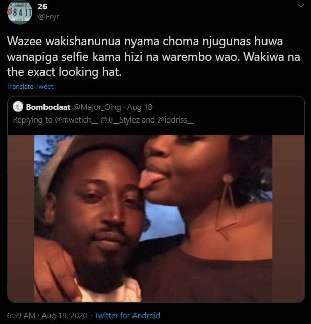 26 eryr _ '84 wazee wakishanunua nyama choma njugunas huwa wanapiga selfie kama