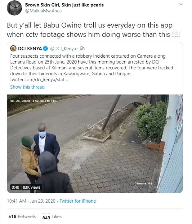 Brown skin girl, skin just like pearls malkiamwafrica but y'all let babu owino t