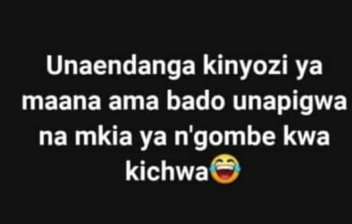 Unaendanga kinyozi ya maana ama bado unapigwa na mkia ya n'gombe kwa kichwa