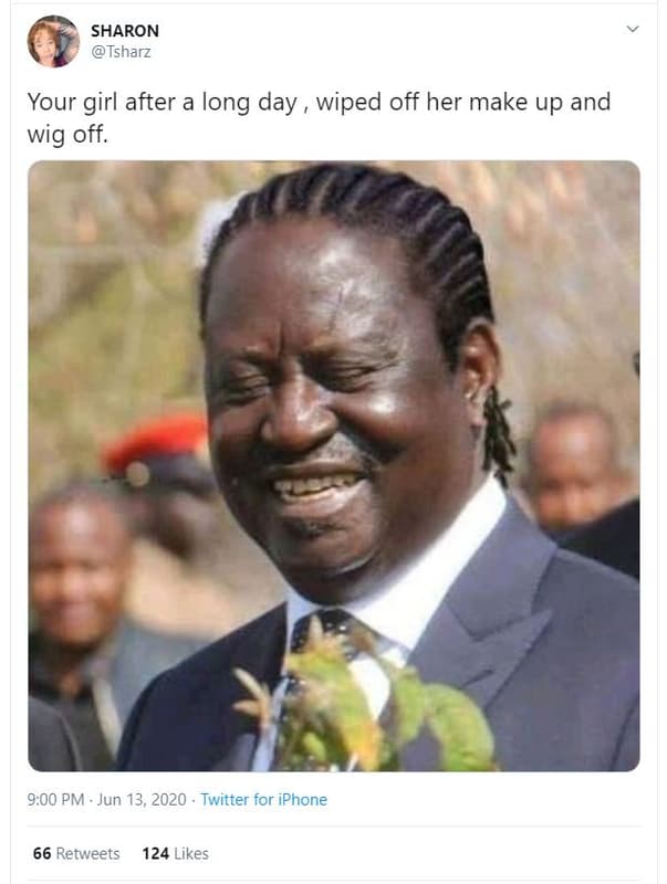 Sharon tsharz your girl after a long day wiped off her make up and wig off. 9.00