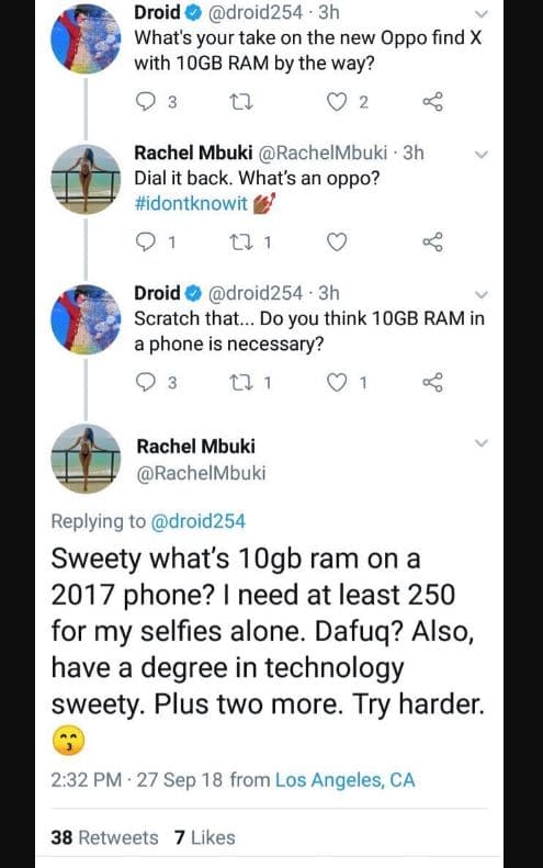 Droid droid254 3h what's your take on the new oppo find x with iogb ram by the w