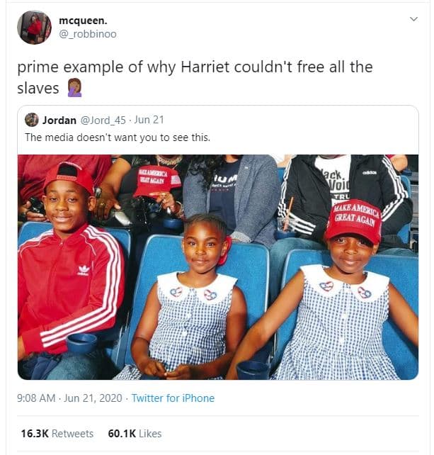 Mcqueen. _robbinoo prime example of why harriet couldn't free all the slaves jor