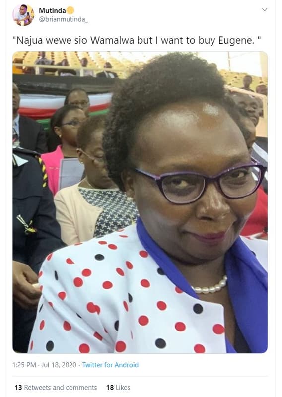 Mutinda onanmutinda najua wewe sio wamalwa but want to buy eugene 1.25 pm jul 8,