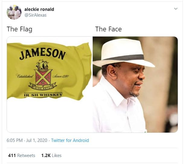 Aleckie ronald siralexas the flag the face jameson ckcbhshae har ir0 shwhiskey 6