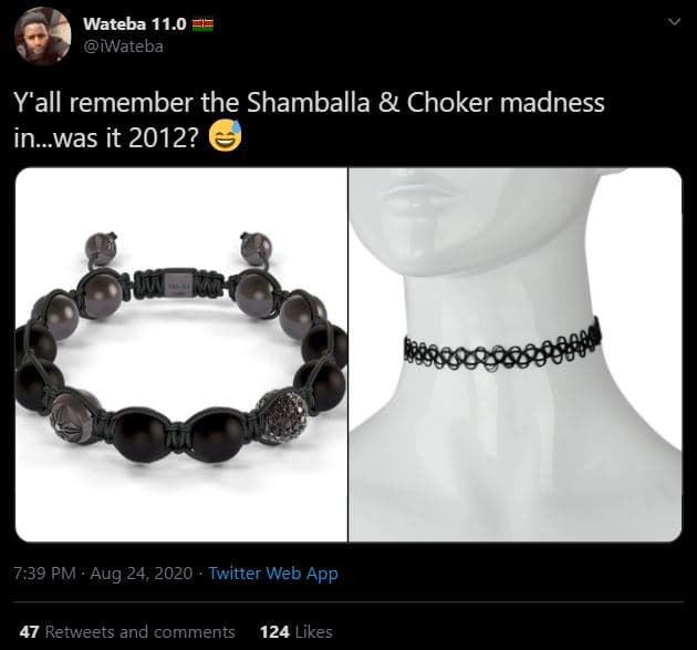 Wateba 11.0 iwateba y'all remember the shamballa choker madness in_was it ? 7.39
