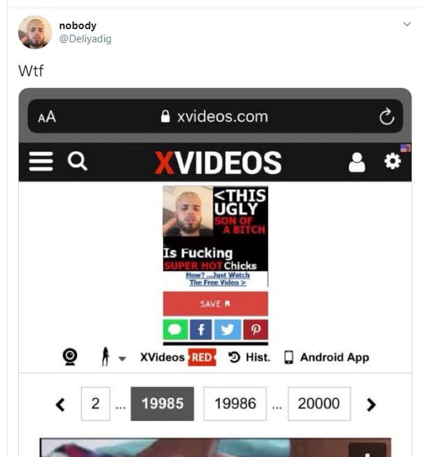 Nobody deliyadig wtf aa xvideos com q videos this ugly so botch is fucking 0oe h