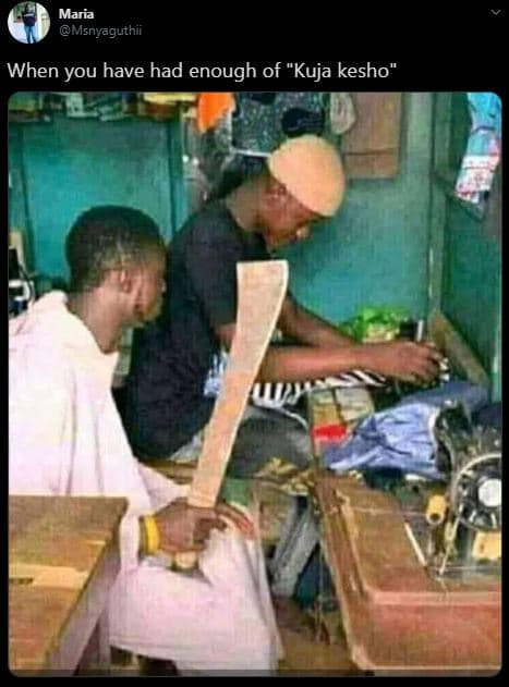 Maria msnyaguthii when you have had enough of kuja kesho