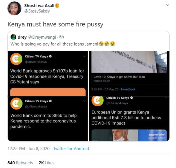 Shosti wa asali sassysalssy kenya must have some fire pussy drey dreymwangi 6h w