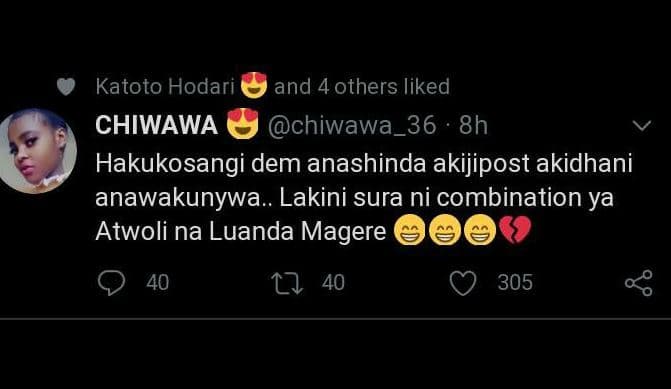 Katoto hodari and 4 others liked chiwawa chiwawa_36 8h hakukosangi dem anashinda