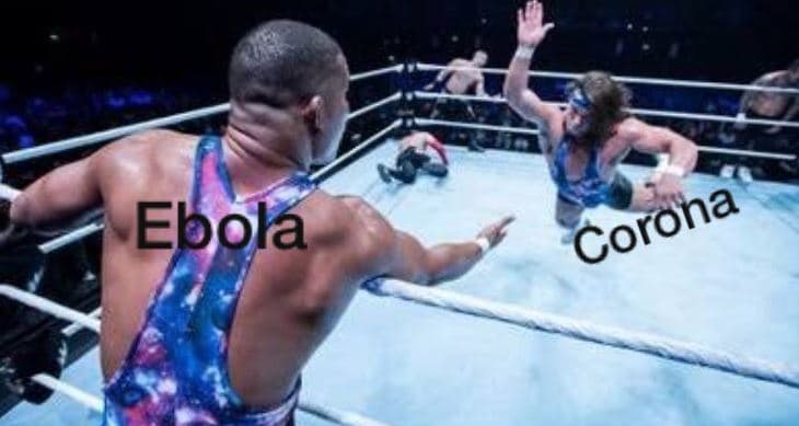 Ebolá corona