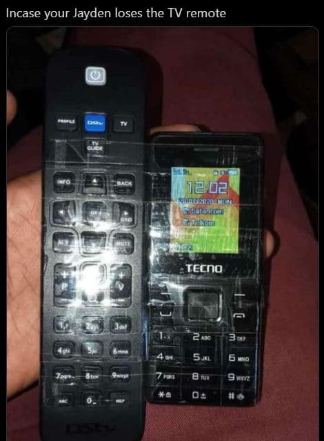 Incase your jayden loses the tv remote guungen tecno 60 8un 04 1