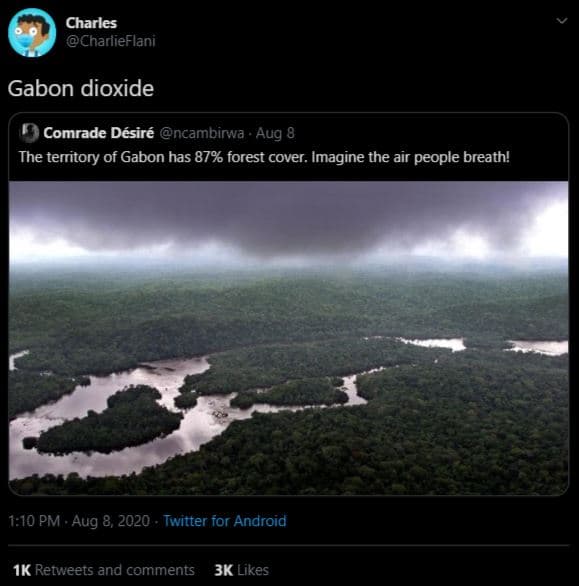 Charles charlieflani gabon dioxide comrade désiré ncambinua aug 8 the teritory o