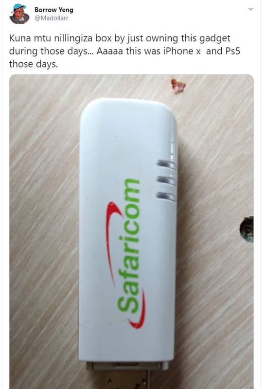 Borrow yeng madollarr kuna mtu nillingiza box by just owning this gadget during