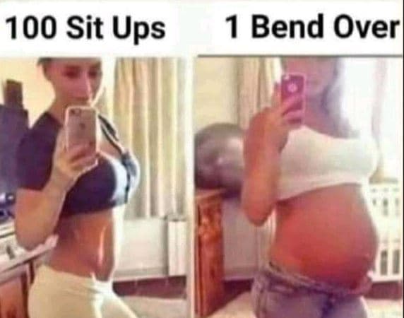 100 sit ups 1 bend overl