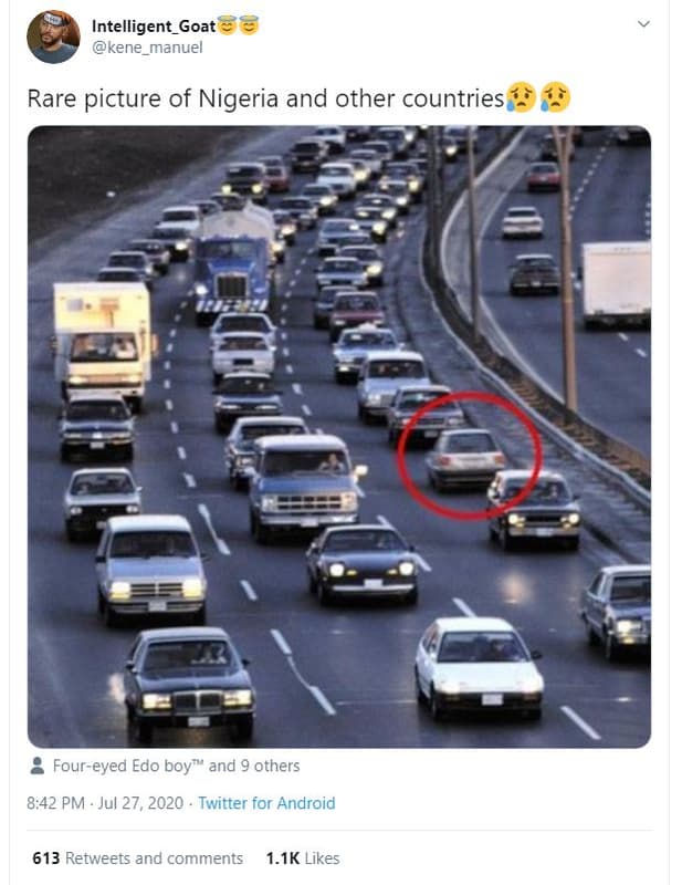 Intelligent_goat kene_manuel rare picture of nigeria and other countries foureye