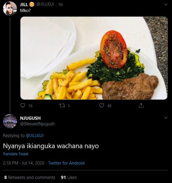 Jill jillkui mko? l 5 njugush blessednjugush replying to jillkui nyanya ikianguk