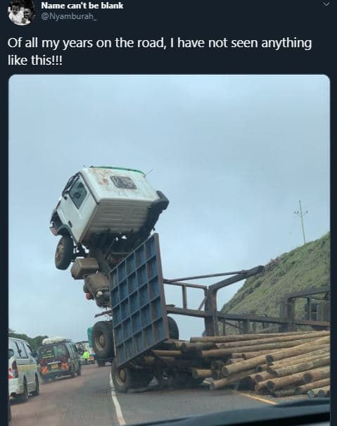 Name can't be blank nyamburah _ of all my years on the road, have not seen anyth