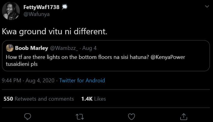 Fettywaf1738 wafunya kwa ground vitu ni different. boob marley wambzz _ aug how