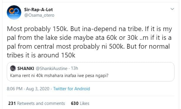 Sirrapalot osama_otero most probably 15ok. but inadepend na tribe. if it is my p