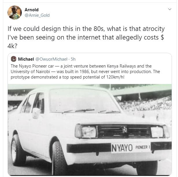 Arnold arnie_gold if we could design this in the 8os, what is that atrocity i've