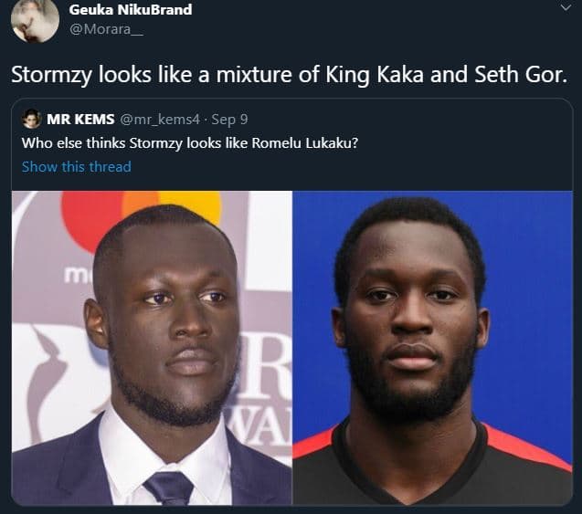 Geuka nikubrand morara _ stormzy looks like a mixture of king kaka and seth gor.