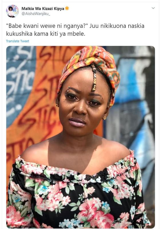 Malkia wa kizazi kipya aisha' wanjiku _ babe kwani wewe ni nganya? juu nikikuona